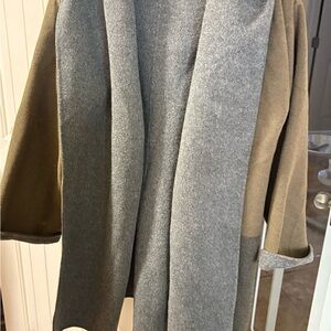 Vince Charcoal Gray Wool Coat